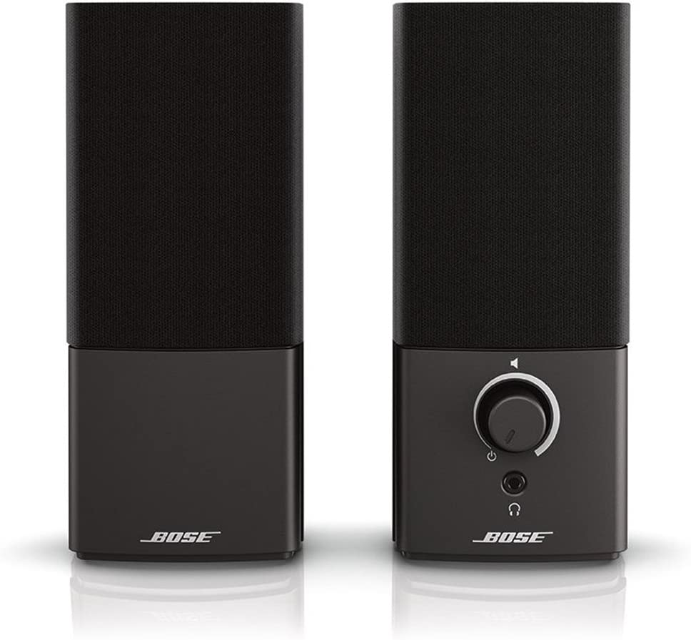 Bose Companion 2 Series III Multimedia Speakers - for PC (with 3.5mm AUX & PC Input) Black